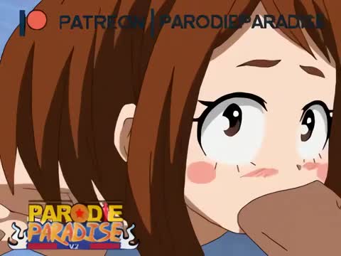 [Desto] Uraraka lets Deku fuck her [upscaled]
