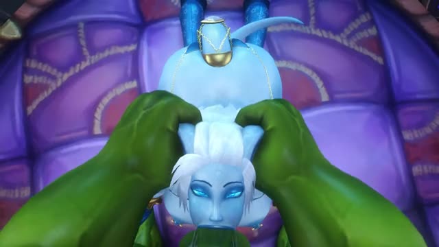 Draenei Getting a Mouthful (noname55)