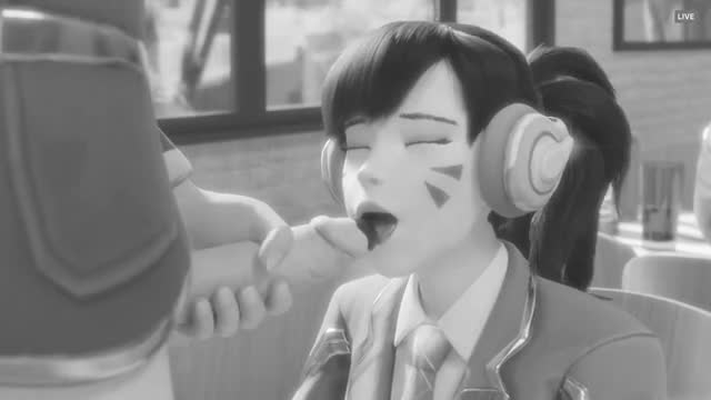 Drifted – D.va HMV (Black and White Version)