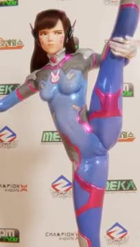 D.va Shows Off a Little Too Much (Hairy)