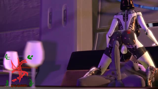 EDI and Tali. (sfmslayer)