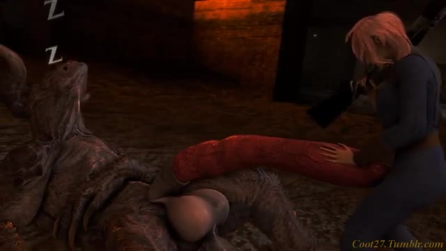 Eclair docks deathclaw