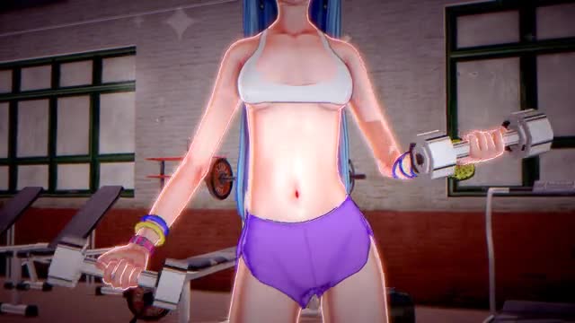 Elise Dumbbell Exercise Dance