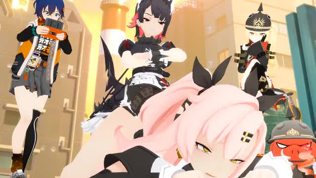 Ellen breading Nico [Eshu-chan]