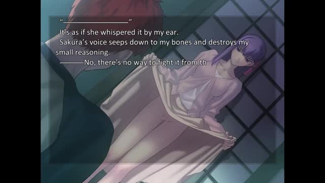 FATE Stay Night [Réalta Nua] – Sakura H-scene 1 (English/Decensored)