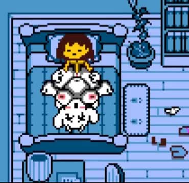 Frisk Using Toriel『TheEvilFallenOne』