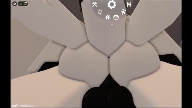 Fucking a shark slut in a roblox condo
