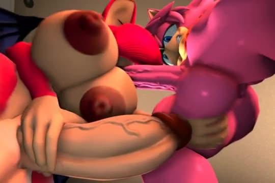 Futa bat girl blowjob