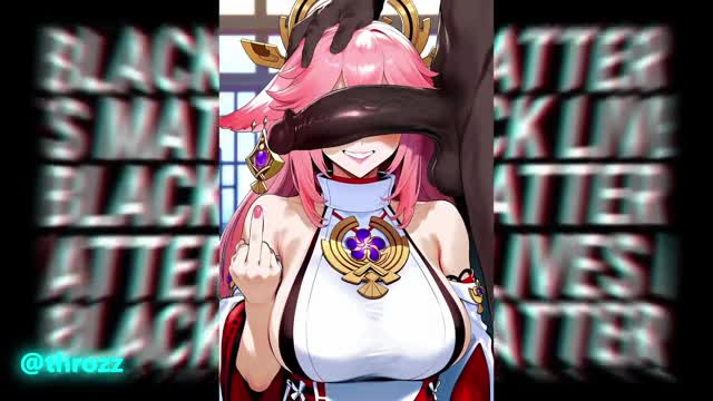 Genshin Blacked PMV