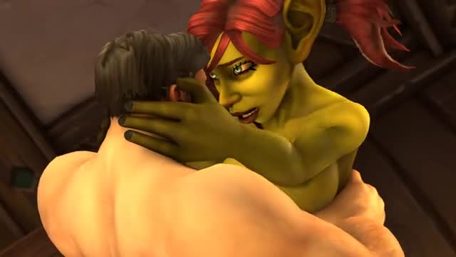 Goblin fucked by human in Goldshire