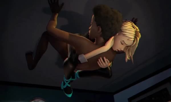 Gwen and Miles ceiling sex