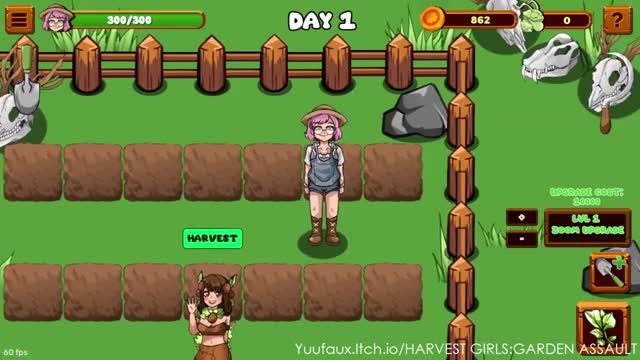 HARVEST GIRLS:GARDEN ASSAULT (DAY 1-3)
