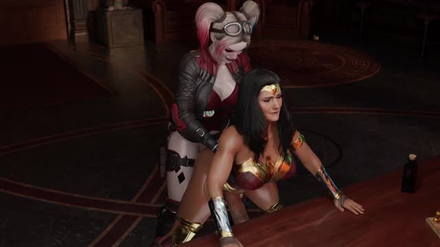 Harley Quinn Futa Fucks Wonder Woman Futa
