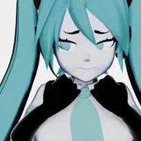 Hatsune miku walking 120fps