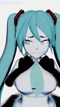 Hatsune miku walking 120fps