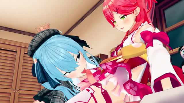 ♡Hoshimachi Suisei and Sakura Miko♡_Hololive [Robin00]