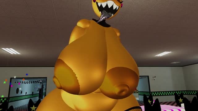 Hyper toy chica tits