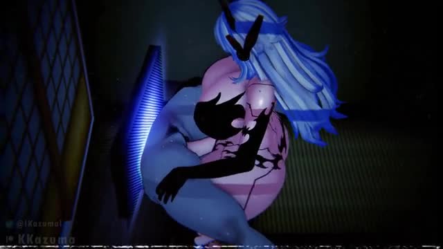 [IKazumal, Sound] Sadako Gang Banged by Futanari