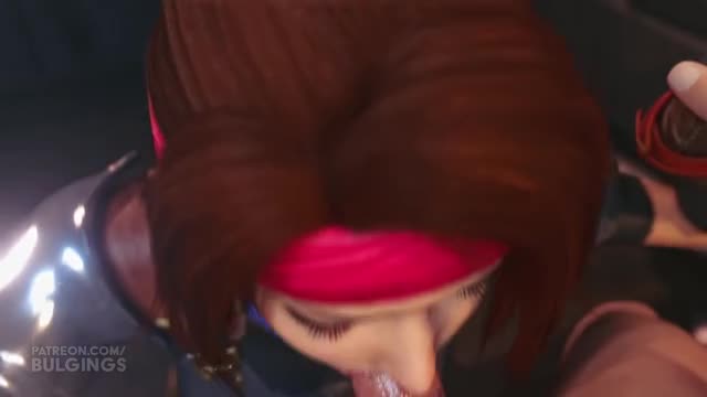 Jessie Rasberry Blowjob Remastered『Bulging Senpai』