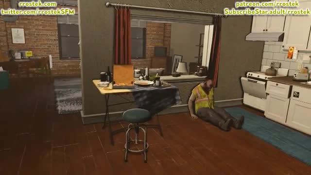 Jill Valentine Group Fucked by Zombies in her Apartment