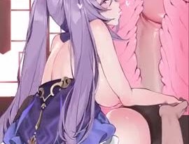 Keqing gets filled with cum
