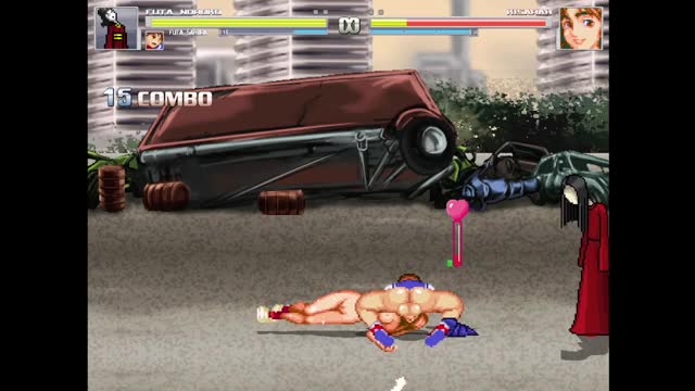 Kisarah had her throat brutally broken by Noroko and Sakura