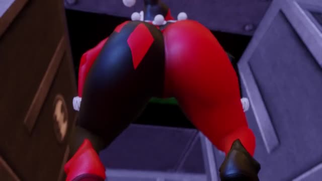 [Kishi3D] Harley Quinn big booty