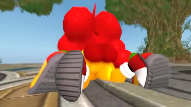 Knuckles fucking Tails