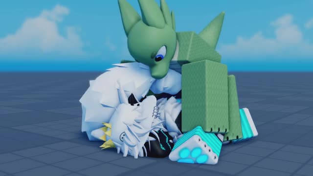 Kobold and Protogen Doggy Style