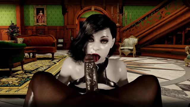 Lady D Eating Another BBC