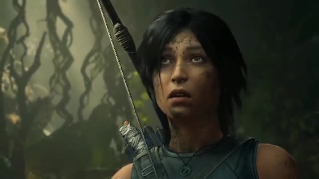 Lara Croft raped by jaguar during an expedition