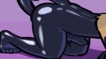 Latex creature fucks squirrel