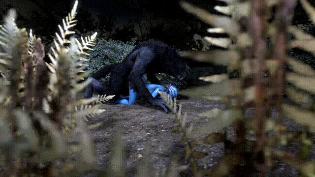 Liara T’soni raped by a werewolf