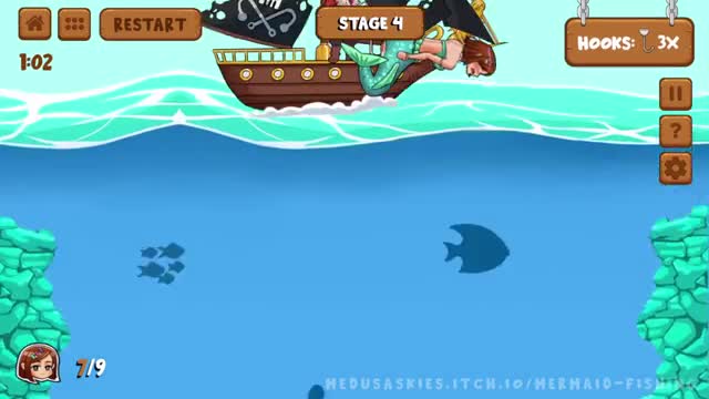 MERMAID FISHING – LEVEL 4-6