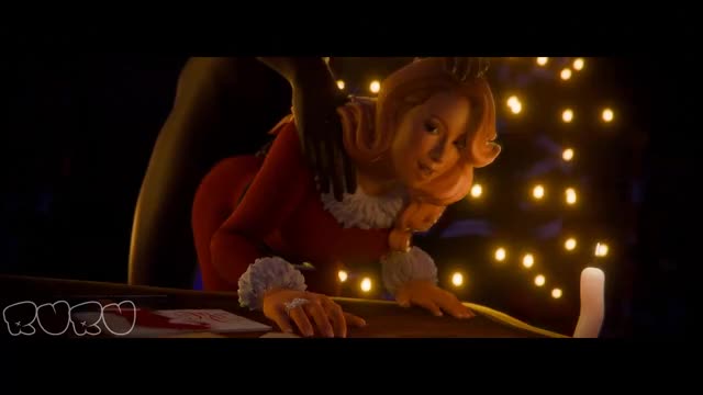 Mariah Carey Christmas Buttjob [RuRu3DX]