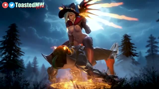 Mercy Riding Reaper’s Hot Cock (ToastedMW)