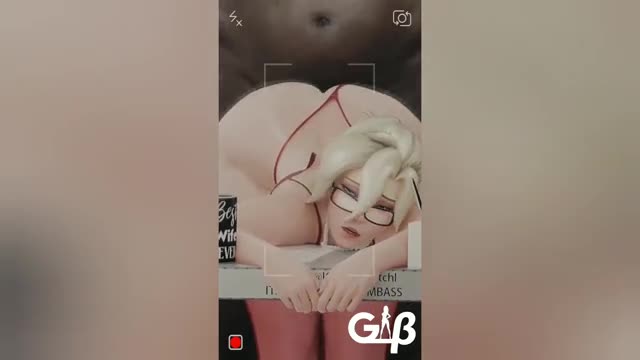 Mercy getting Fucked by BBC GeneralButch (Compilation)