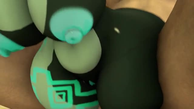 Midna and la brava at beach