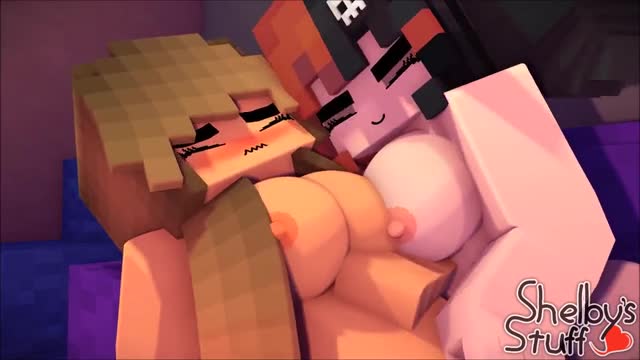 Minecraft lesbian action