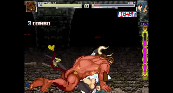 Minotaur vs Dizzy