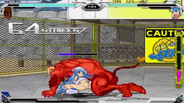 Minotaur vs Ika Musume