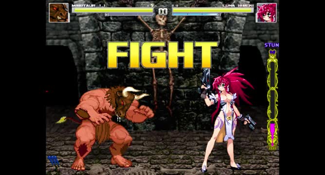 Minotaur vs Luna