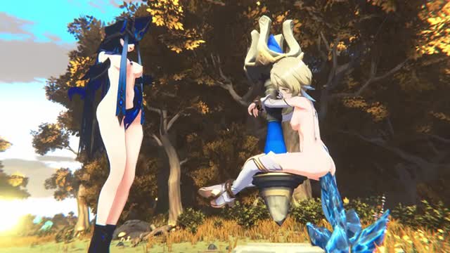 Mirror Maiden And Lumine (4K) [Lyusfyuring]