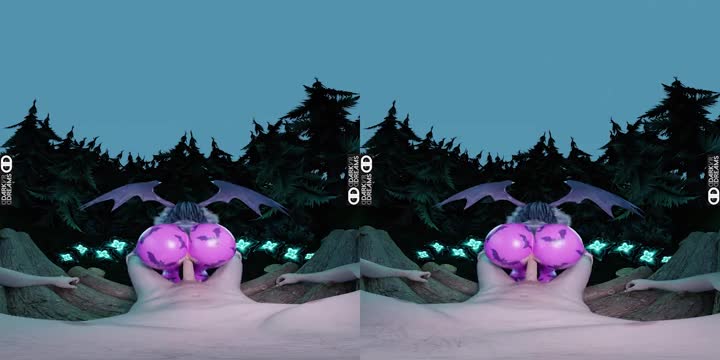 Morrigan reverse cowgirl vr