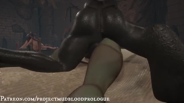 MudBlood Prologue v.0.68.4.3 Female goblin animations