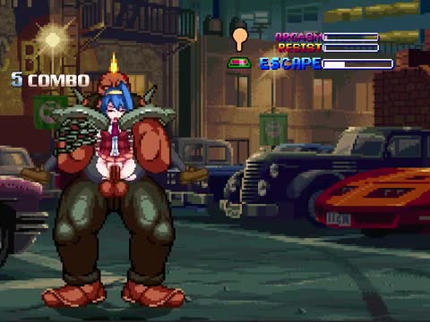 (Mugen Ryona)Birdie VS Saki