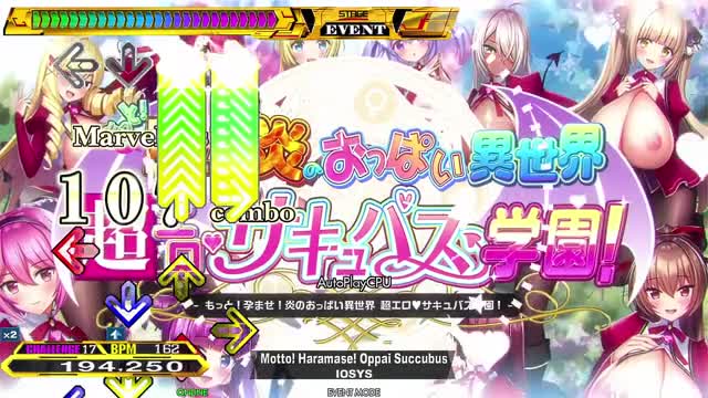 NSFW DDR – Motto! Haramase! Oppai Succubus