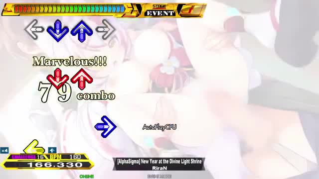 NSFW DDR – New Year at the Divine Light Shrine