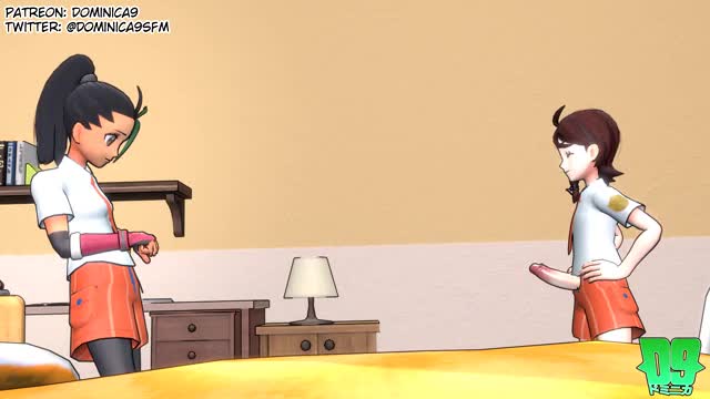 Nemona Challenges Juliana to a Sex Battle