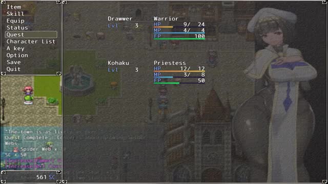 Nymphomania Priestess Ver 0.59: 3 No Commentary